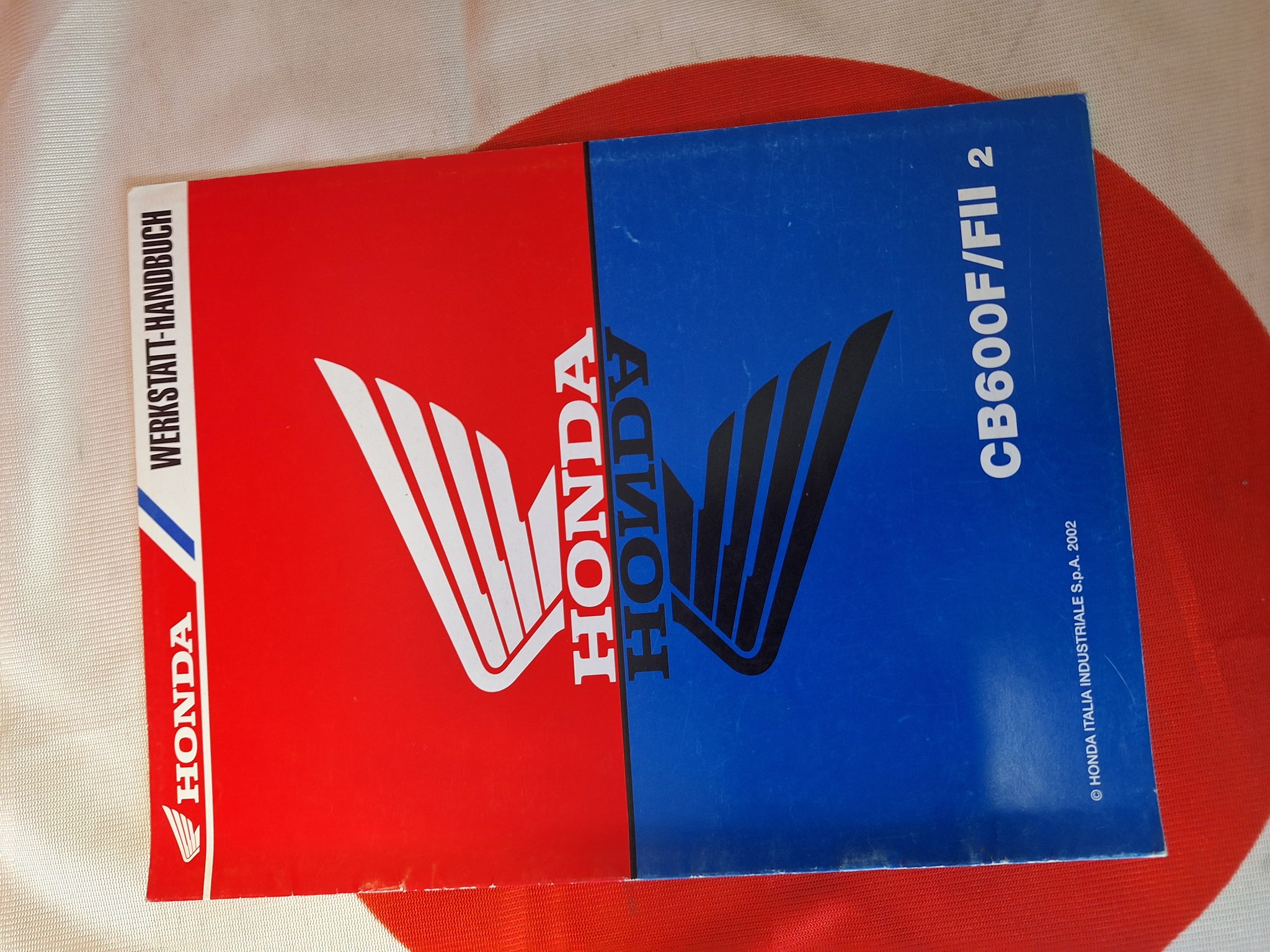 Picture of Werkstatthandbuch Nachtrag Honda  CB600F FII